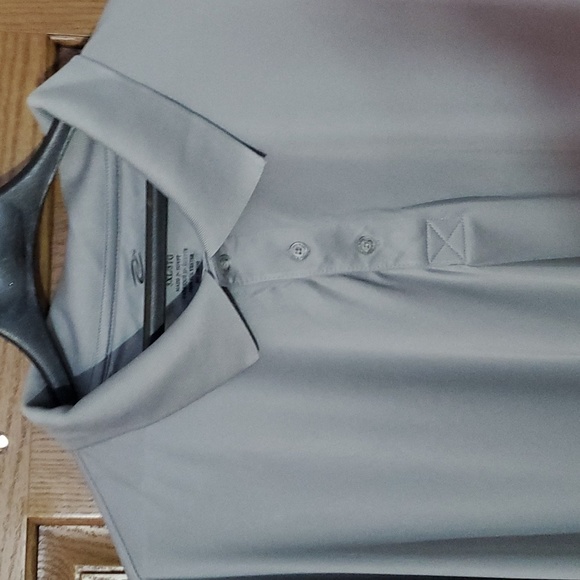 UltraClub Men's Cool & Dry Sport Performance Interlock Polo - Picture 4 of 9